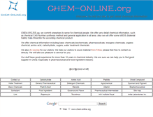 Tablet Screenshot of chem-online.org